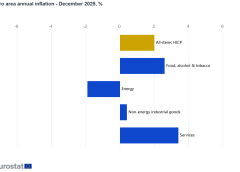 Euro area annual inflation down to 2.0%