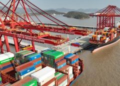 Пристанище в Източен Китай обработи 1,4 млрд тона