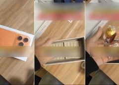 Китаец печели iPhone на партито на компанията, вместо това намира плочки в кутията и иска извинение