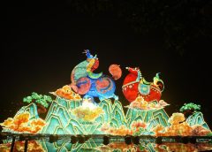 Чунцин е домакин на най-големия фестивал на водните фенери в Западен Китай