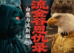 Бели орли и персийски котки: Китайската AI сатира за войната на САЩ срещу Иран става вирусна