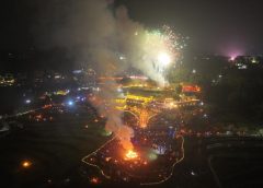 Фестивалът на факлата Лишан приключва в Чунцин и привлича над 100 000 посетители