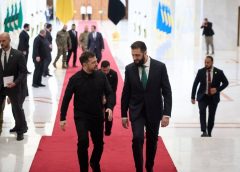 Зеленски в Сирия, за да обсъди сътрудничеството в областта на сигурността с президента Ахмед ал-Шараа