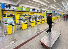 Американският авиопревозвач Spirit Airlines спира дейността си, първата жертва от войната в Иран в индустрията